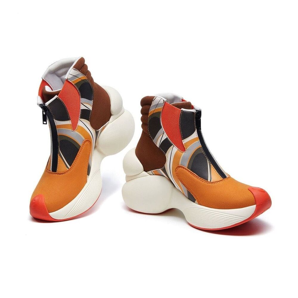 UIN Women's Sneakers Casual Comfort Shoes (A Glimpse of Autumn - Bilbao A4)